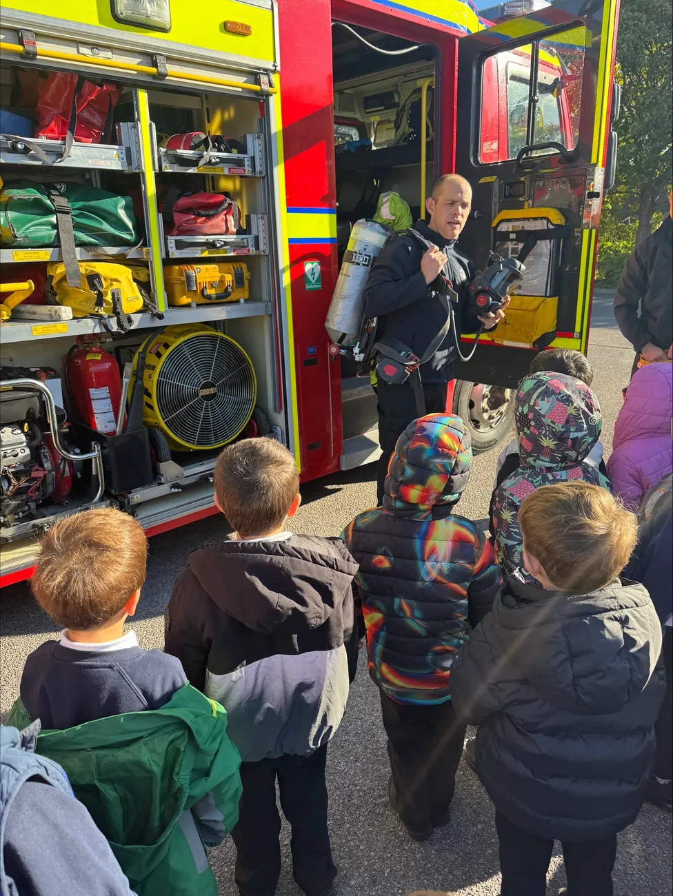 Fire Fighters Visit - image 5