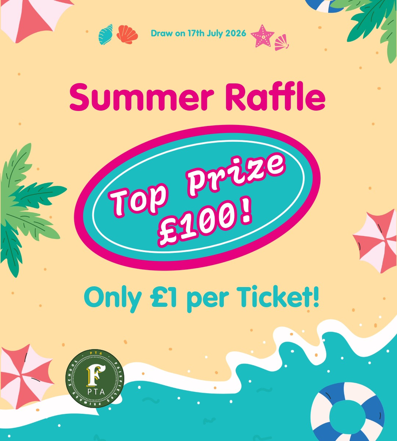 Summer Raffle - Win £100 Cash!