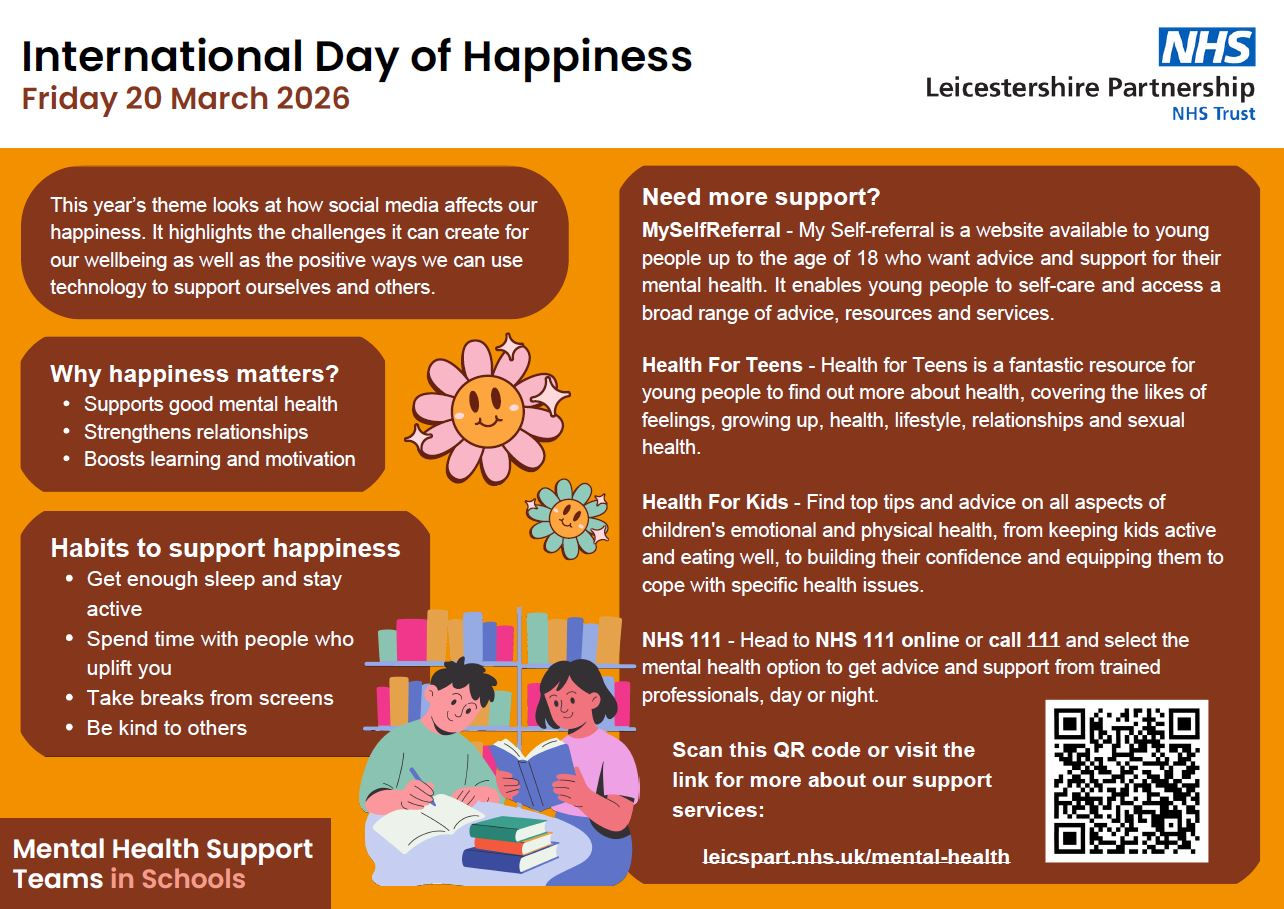 International Happiness Day - Friday 20th March