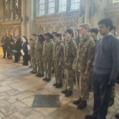 TDET celebrates unique history at Peterborough Cathedral service