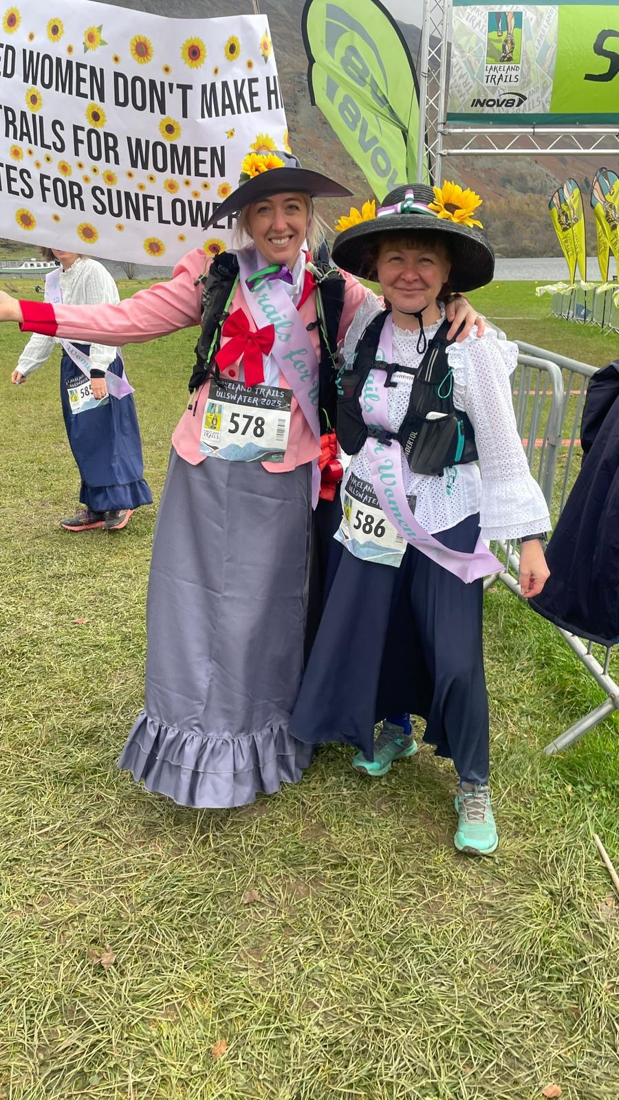 Radcliffe Duo hit the Lakeland Trails Dirty Double in full costume