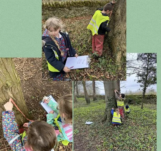 Spring 2023 - March 29th - Acorns - Forest Maths (measuring, time and shapes) and Easter Story Eggs - image 1 Spring 2023 - March 29th - Acorns - Forest Maths (measuring, time and shapes) and Easter Story Eggs - image 1