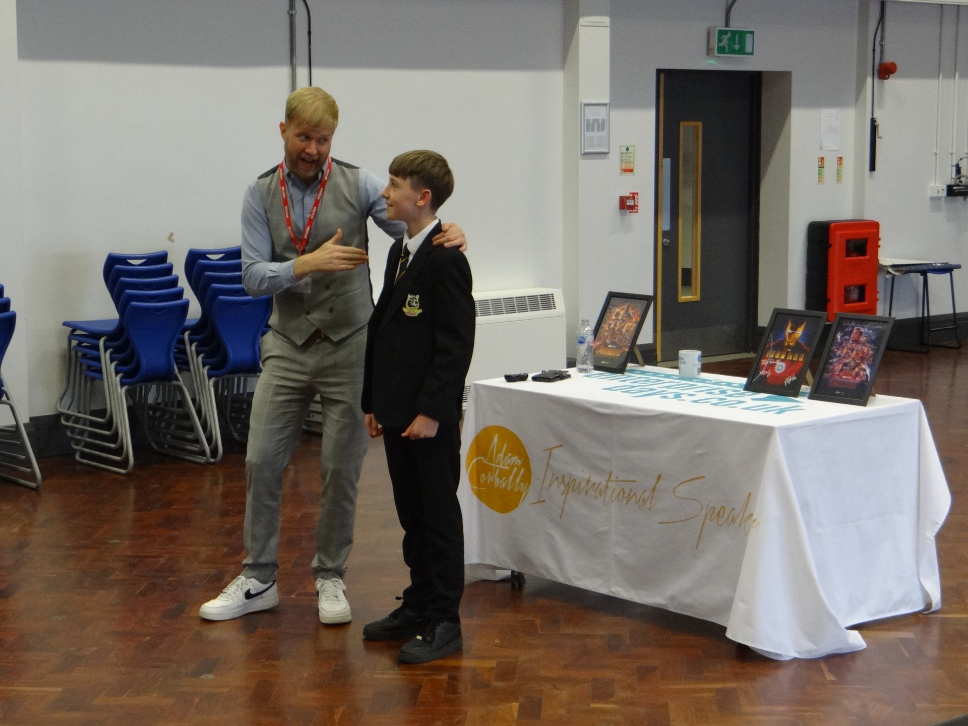 Turning setbacks into success: Entrepreneur shares valuable life lessons with students