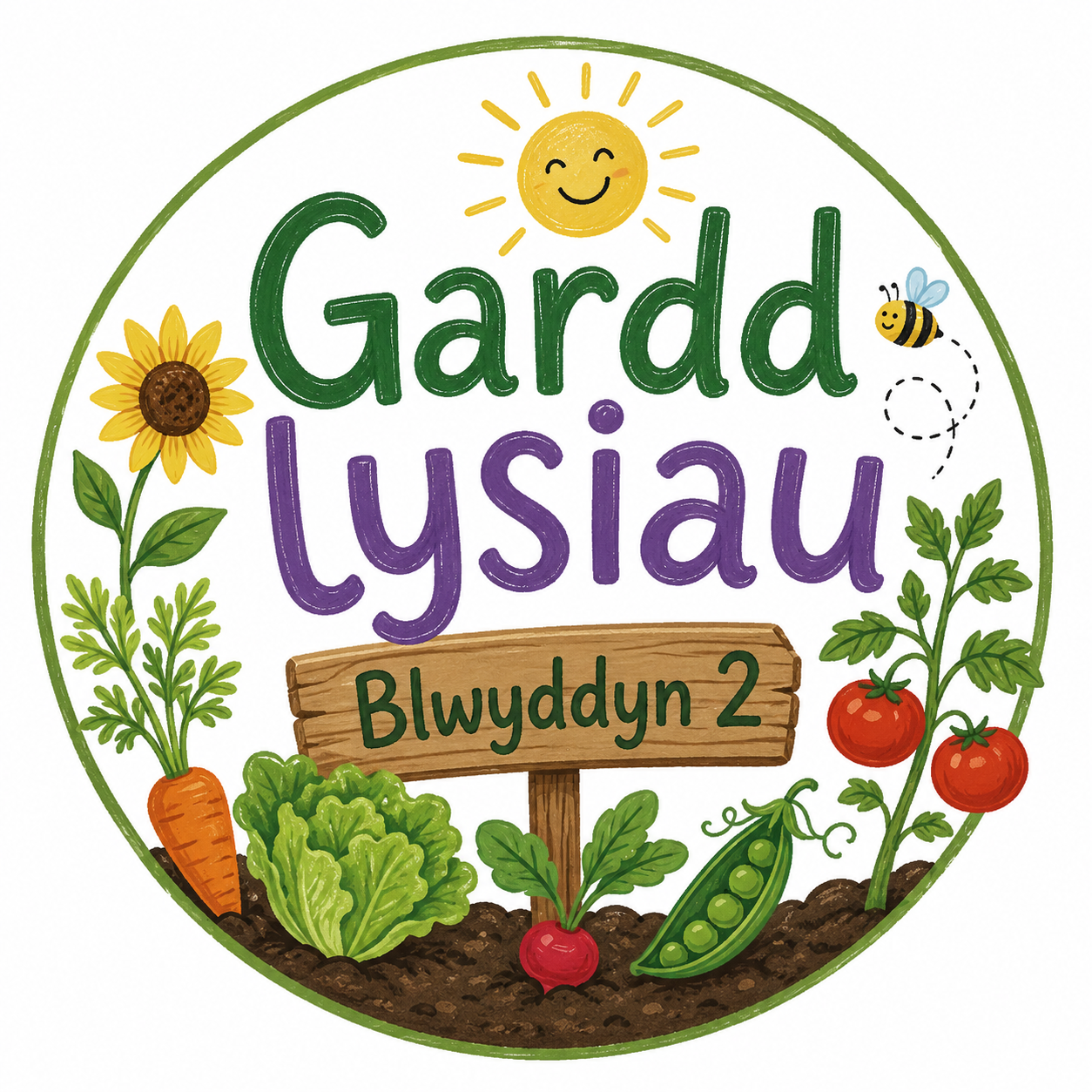 Gardd Blwyddyn 2 / Year 2 Garden 