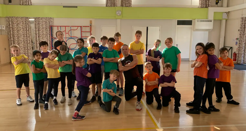 Sports Ambassadors Learn to Zumba