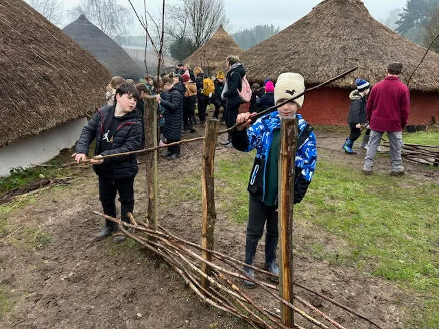 LKS2 at Butser Farm - image 4