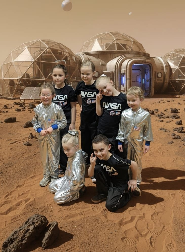 Pupils' street dancing is out of this world...