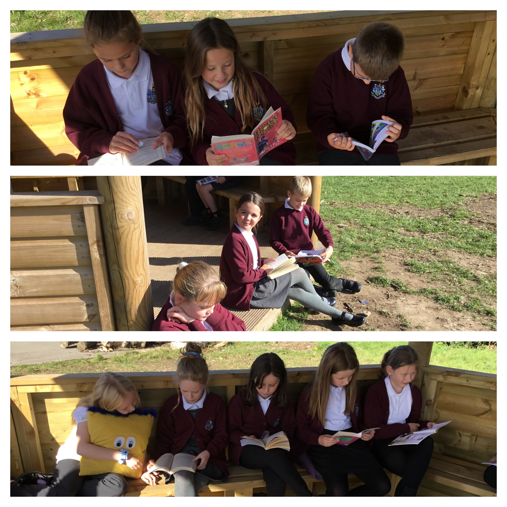 Year 4 Reading Outdoors
