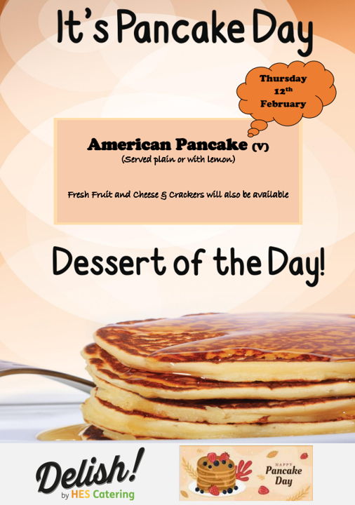Pancake Day 12.02.2026
