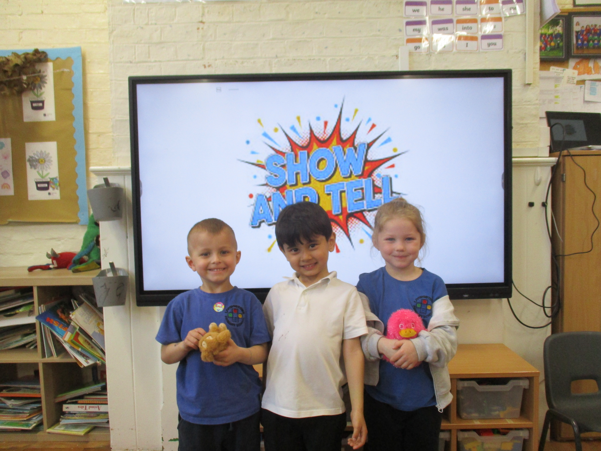 Show and Tell in Parrots! 