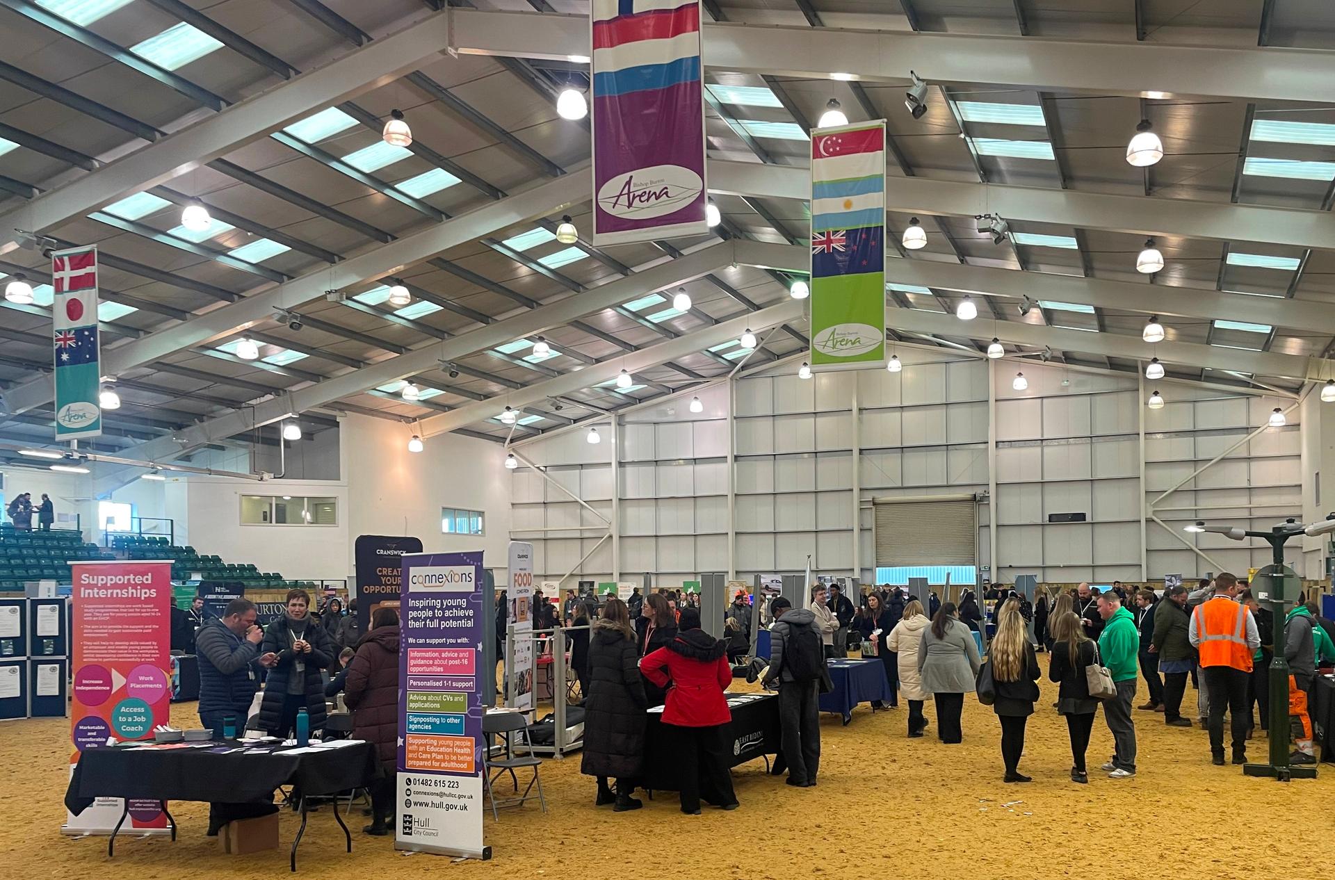 Students broaden their horizons at apprenticeship expo