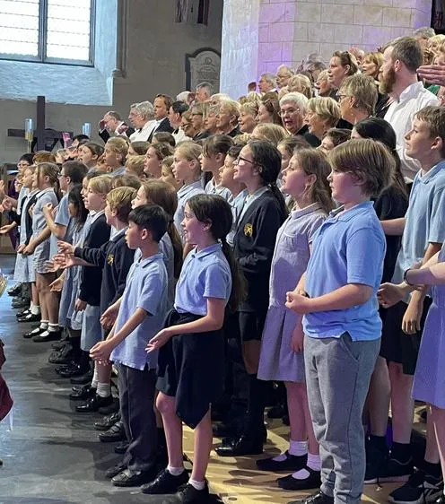 Some of our children from Years 3, 4, 5 and 6 also took part in the Jubilee Celebration at the Abbey on 7 July. - image 4 Some of our children from Years 3, 4, 5 and 6 also took part in the Jubilee Celebration at the Abbey on 7 July. - image 4