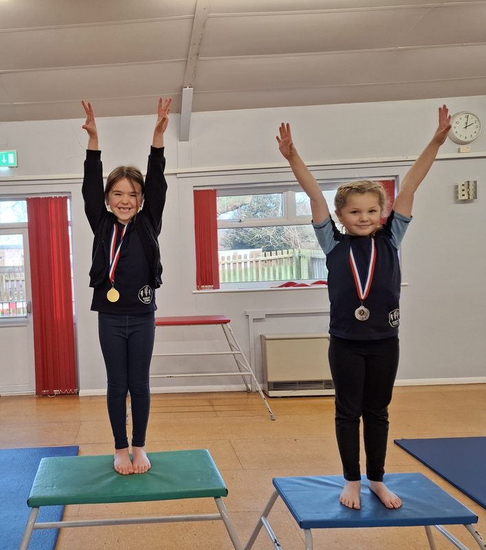 Our Medal Winners of the Kiingfishers Gymnastics Vault Competition