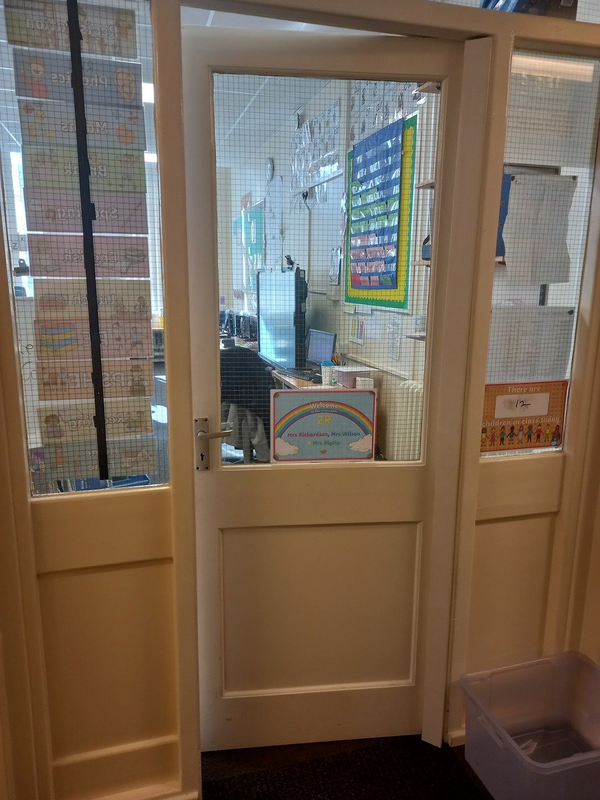 This is where you'll find our classroom.
