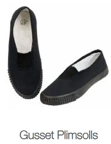 Gusset Plimsolls