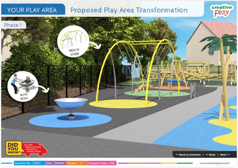 Upper School Playground Designs - image 1 Upper School Playground Designs - image 1