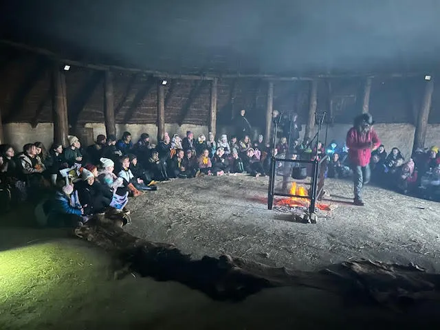 LKS2 at Butser Farm - image 10