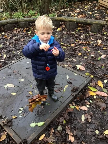 Nursery - Leaf Printing and Leaf Threading - image 20