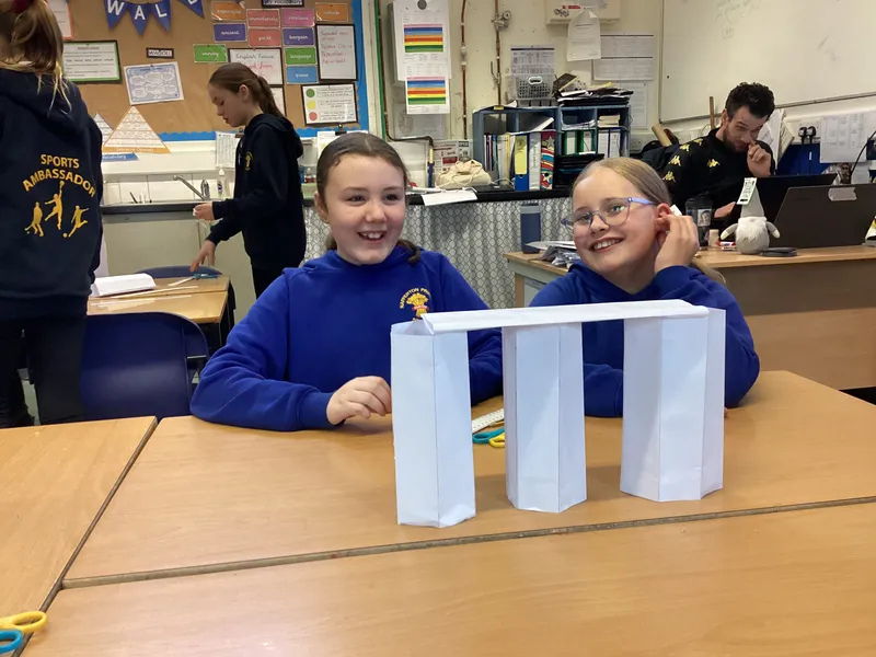 On Thursday we completed an investigation into creating structures to support weight. - image 4 On Thursday we completed an investigation into creating structures to support weight. - image 4