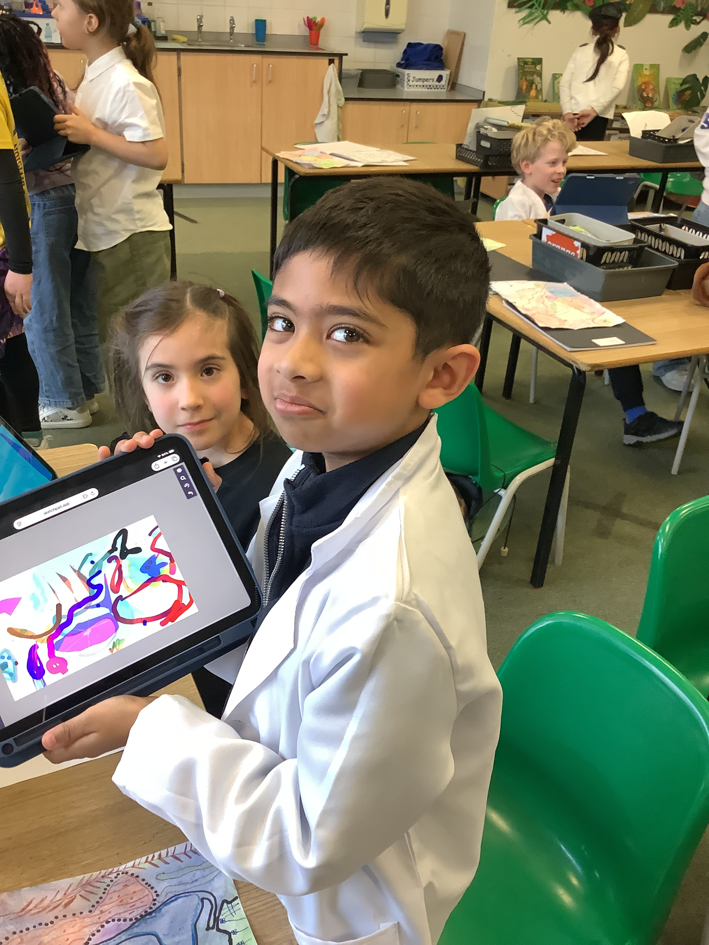 Computer Art in Woodpeckers