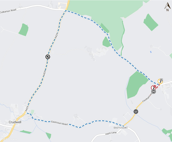 Flintham Hill Closure - Tomorrow to 13th March