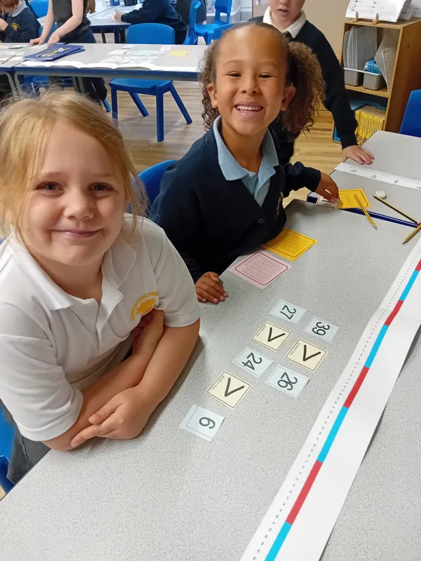 Robins learning about place value in Maths - image 1 Robins learning about place value in Maths - image 1