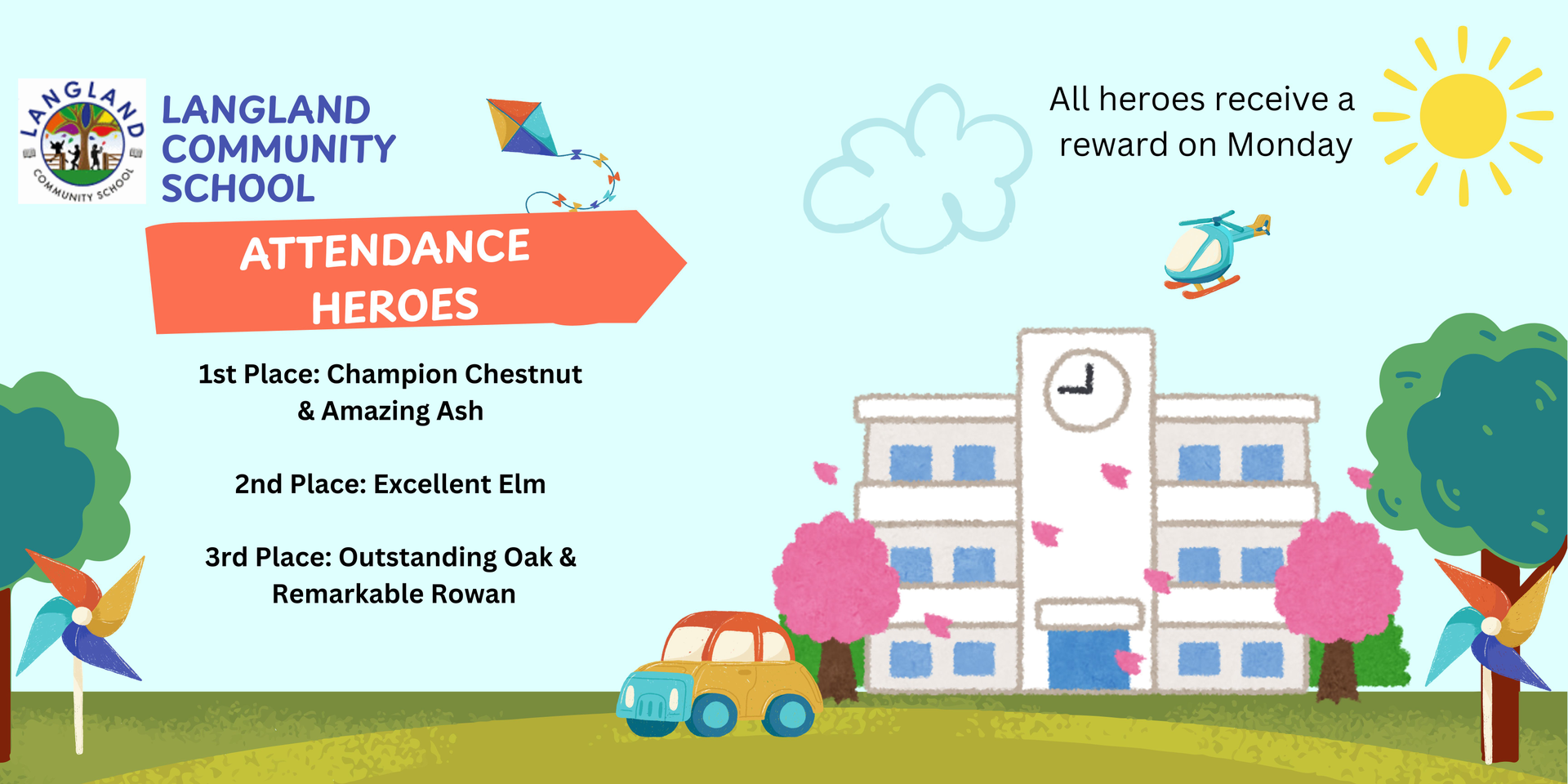 This week's Attendance Heroes 22.05.26