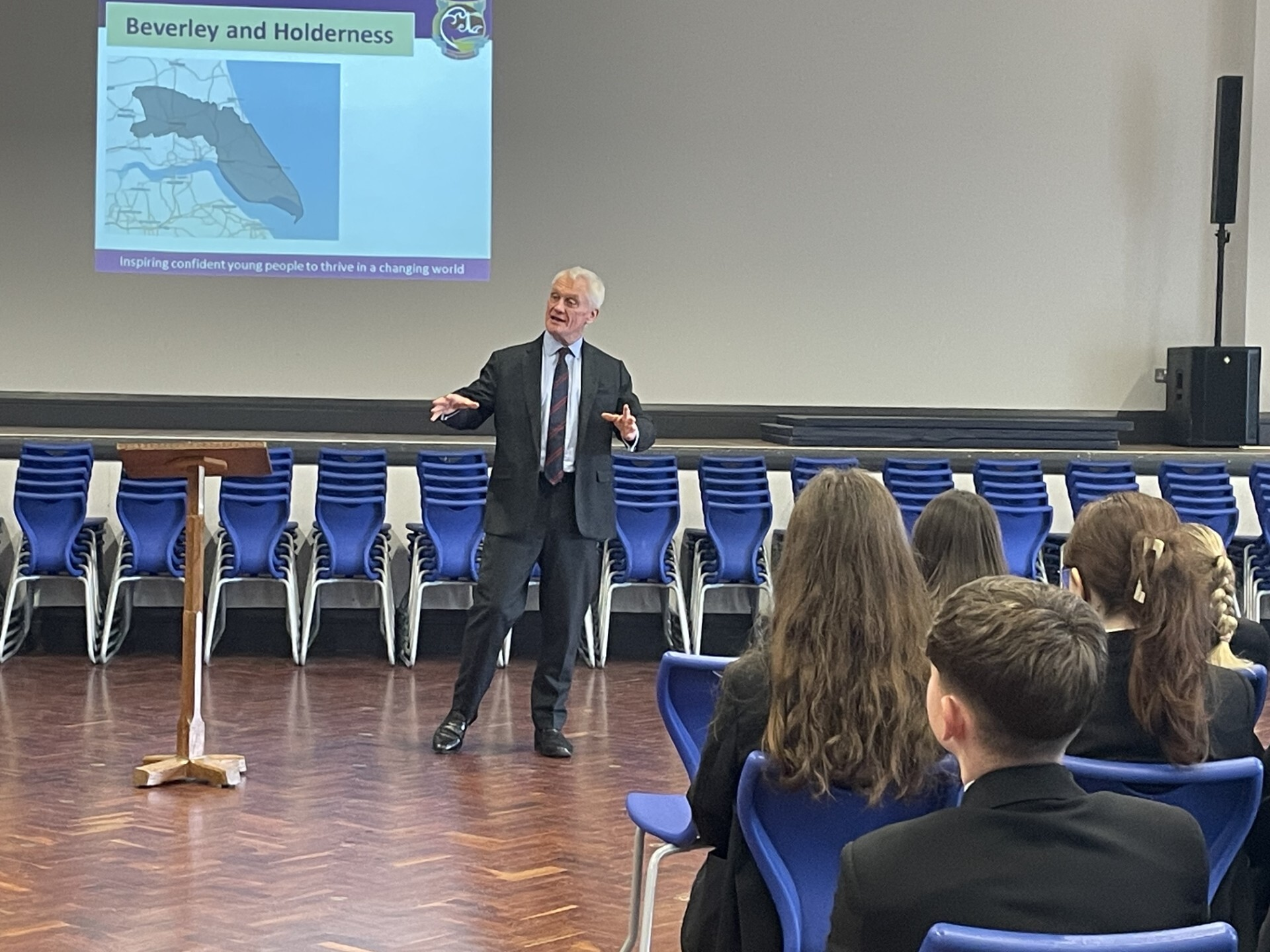 MP backs school’s thriving careers programme
