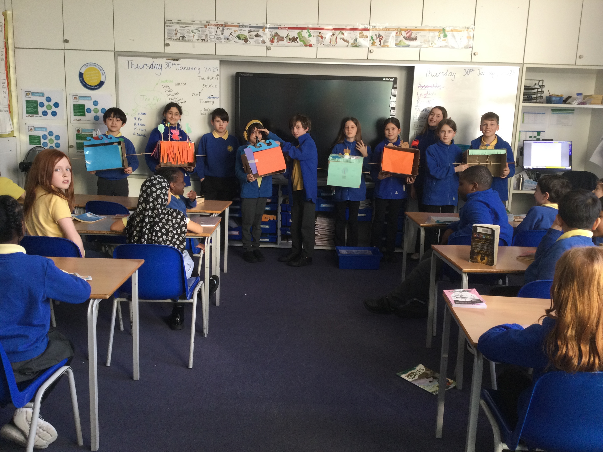 Year 5 Designers Present their Learning