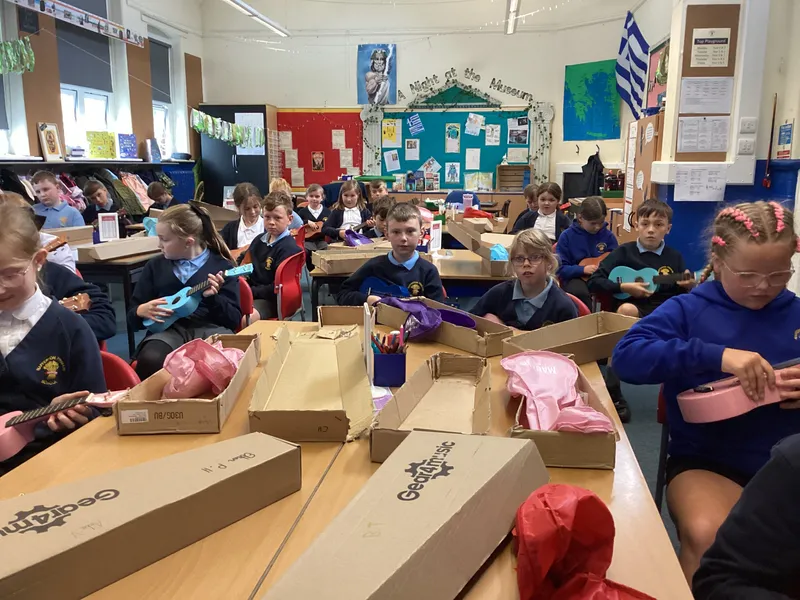 Ospreys have started their ukulele lessons - image 3 Ospreys have started their ukulele lessons - image 3