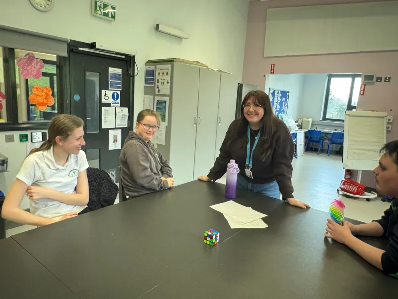 Amylee from the Cedar foundation has been in over recent weeks delivering the Peace of Mind Programme - image 1