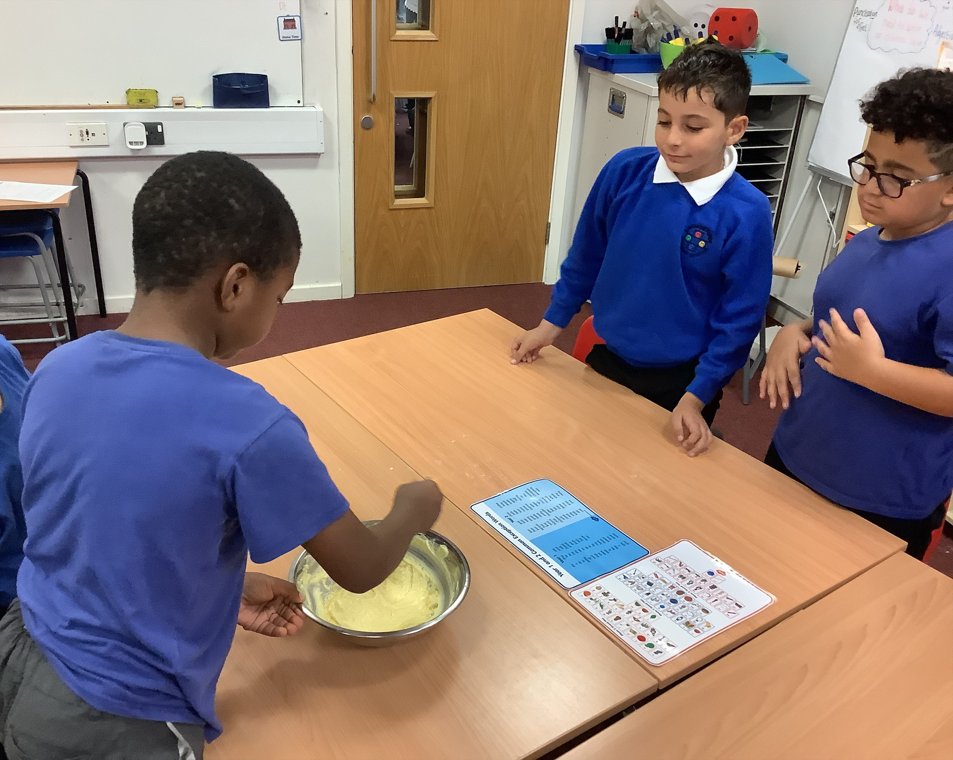 Year 4 Make Biscuits in DT