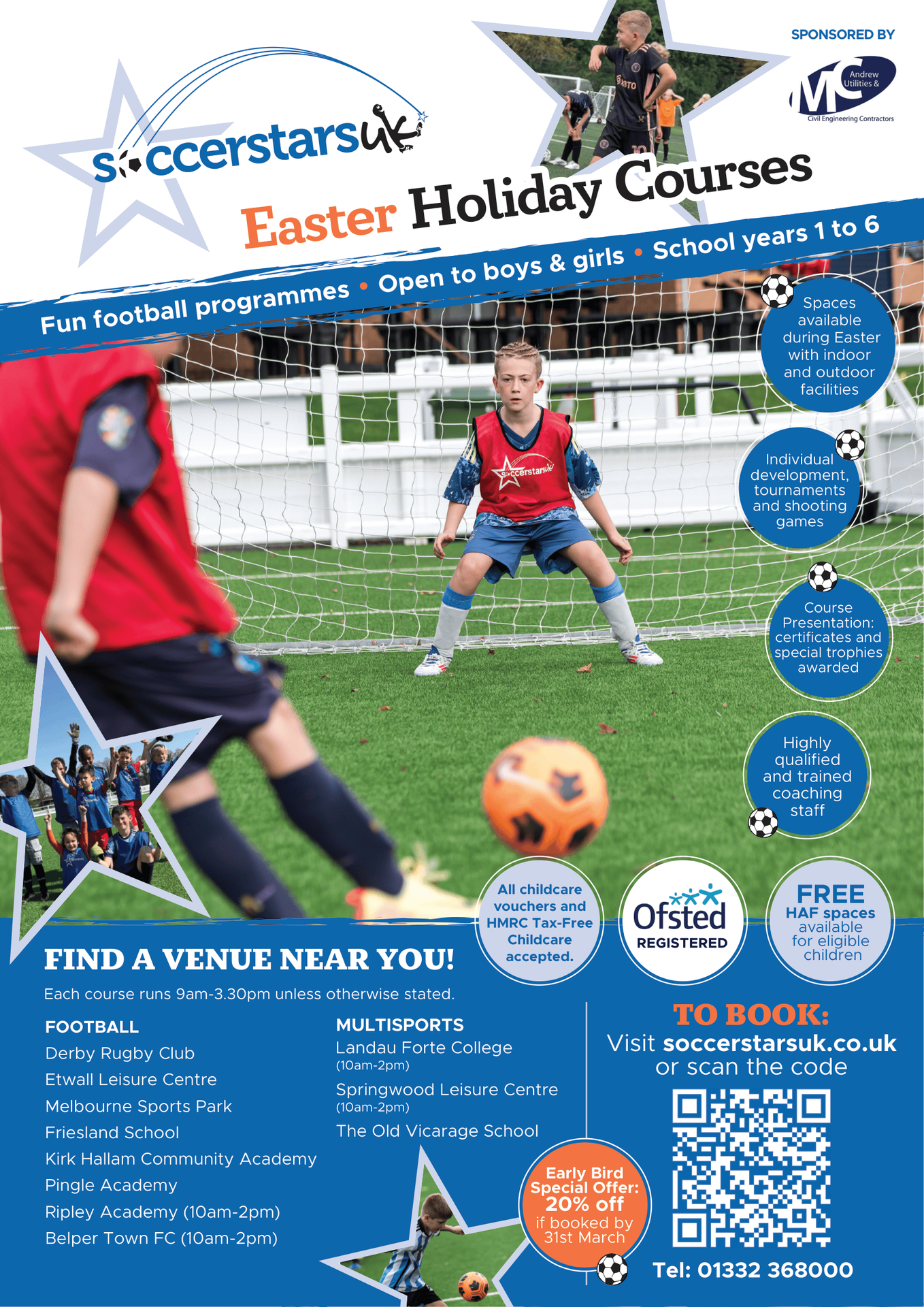Soccerstars uk Easter Holiday Courses 2026