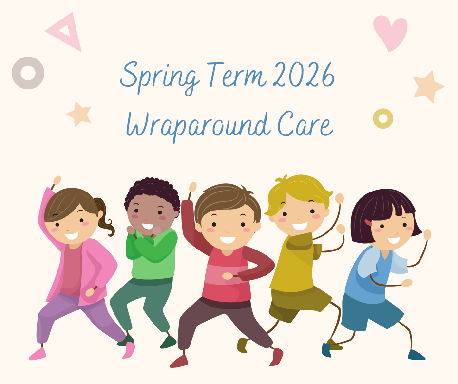 Booking window for Spring Term Wraparound Care is OPEN!