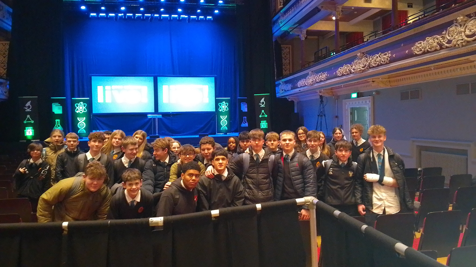 YEAR 10 TRIPLE SCIENTISTS INSPIRED AT GCSE SCIENCE LIVE&nbsp;