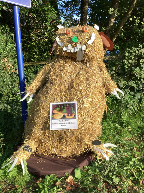 Our Graffalo for the Village Scarecrow Festival!