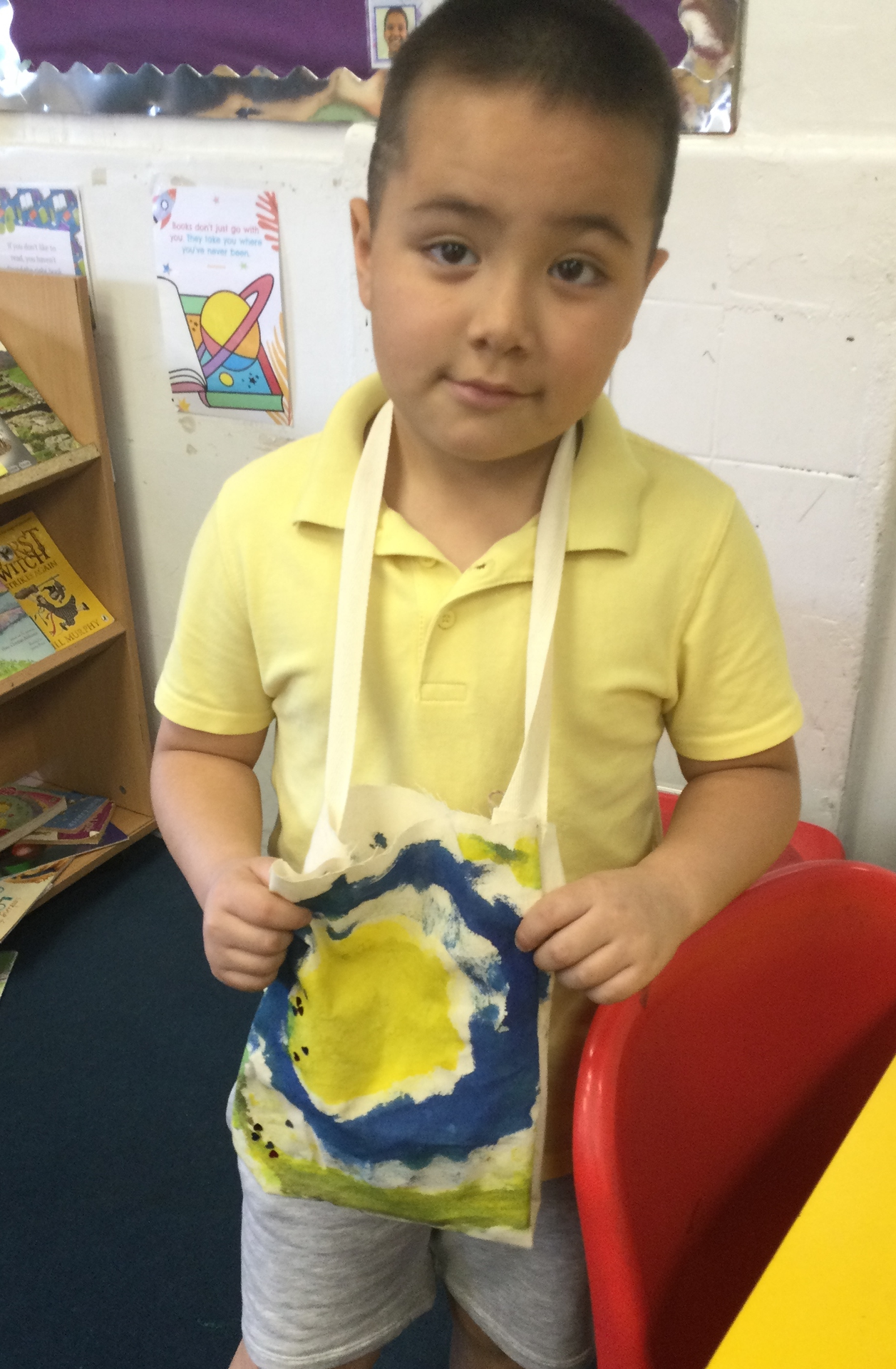 Future bag designers in Year 3!