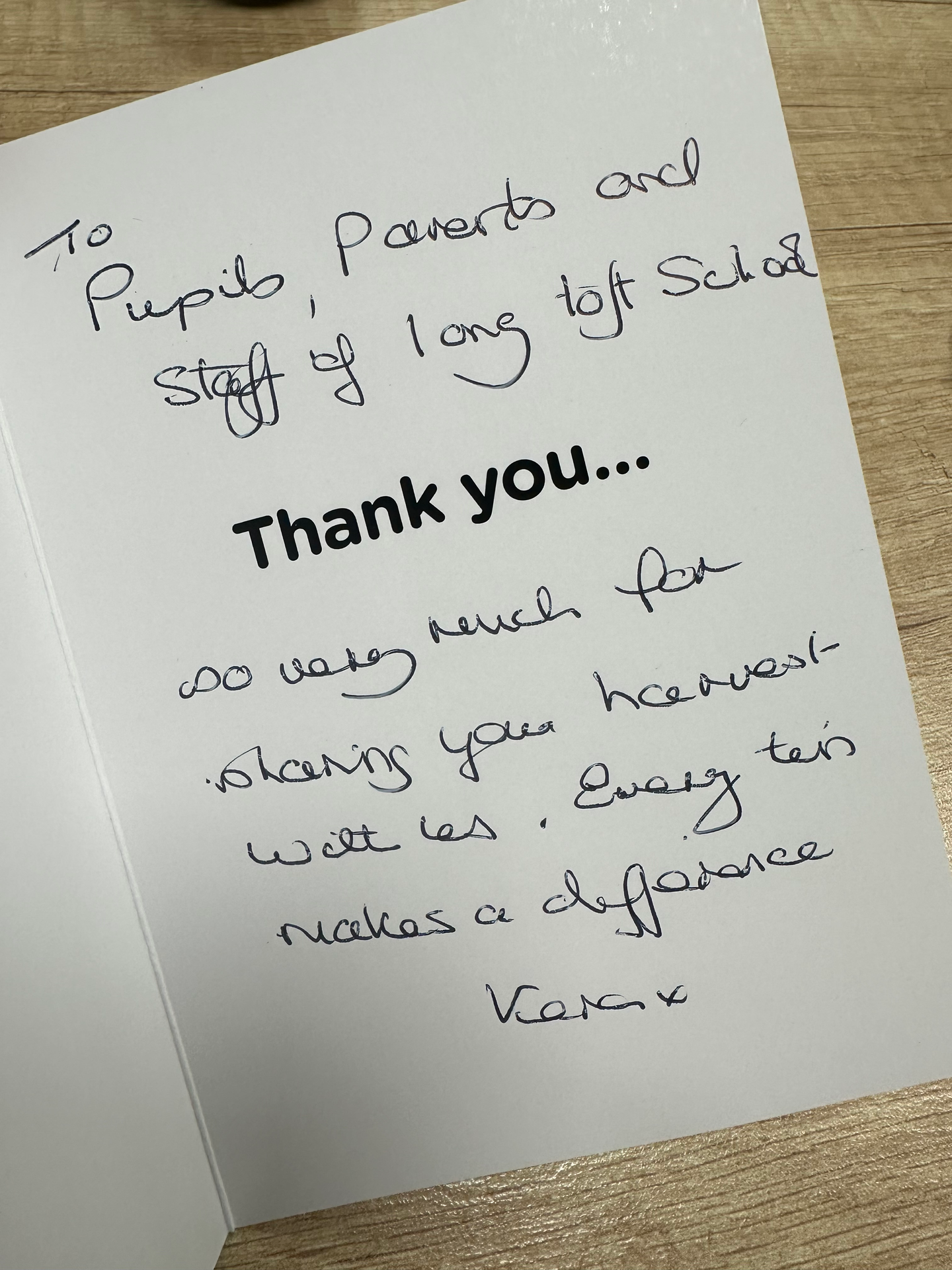 DN7 Foodbank - Thank you