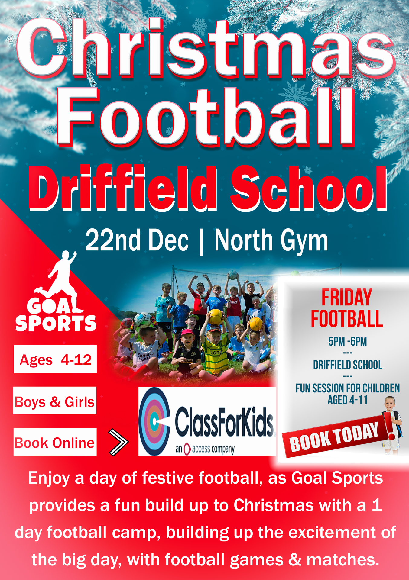 Christmas Football Camp