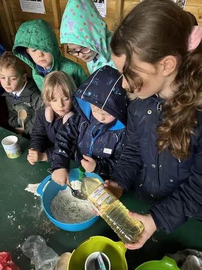Autumn 2022 - October 5th - Acorns - Cooking Porridge and Making Porridge Play Dough - image 1 Autumn 2022 - October 5th - Acorns - Cooking Porridge and Making Porridge Play Dough - image 1