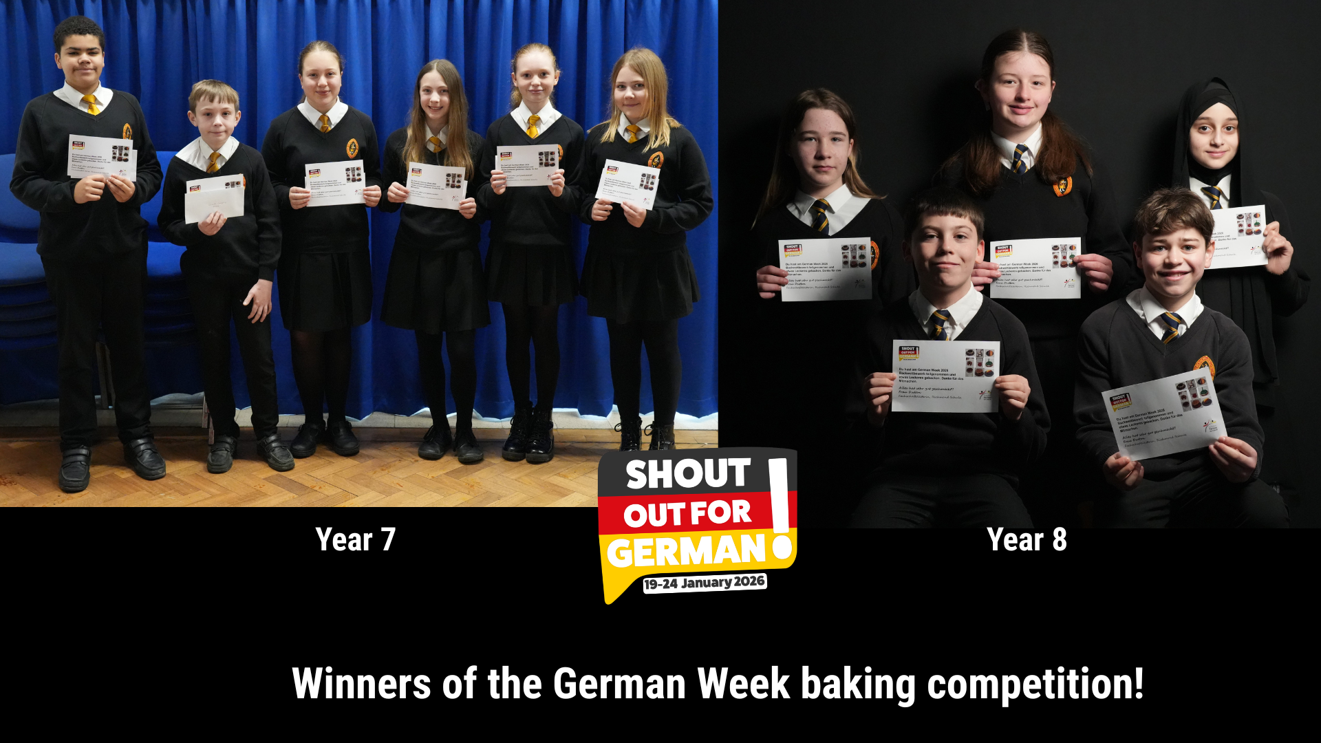 GERMAN WEEK BAKING COMPETITION – CERTIFICATES PRESENTED