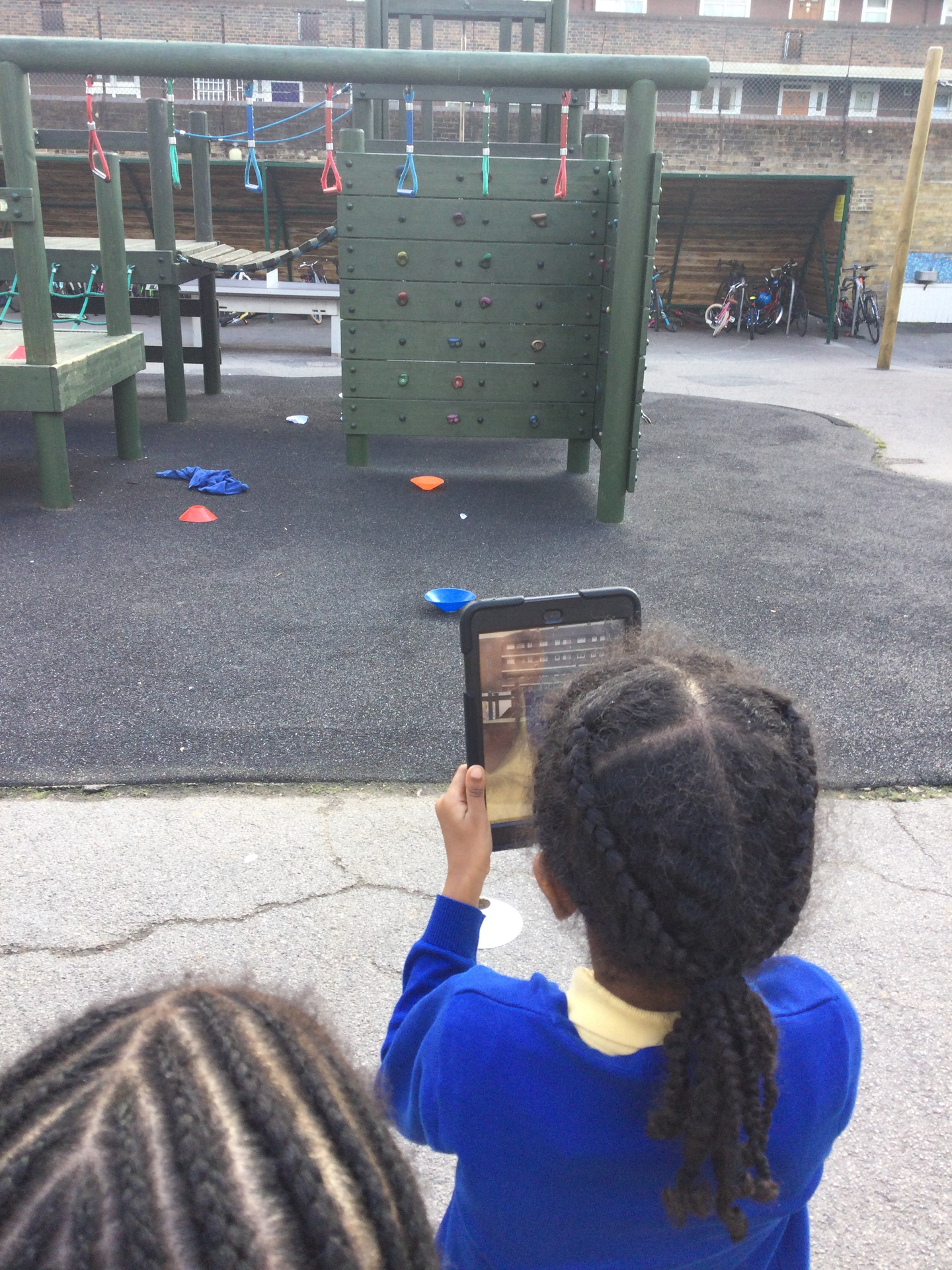 Scientists in the playground!