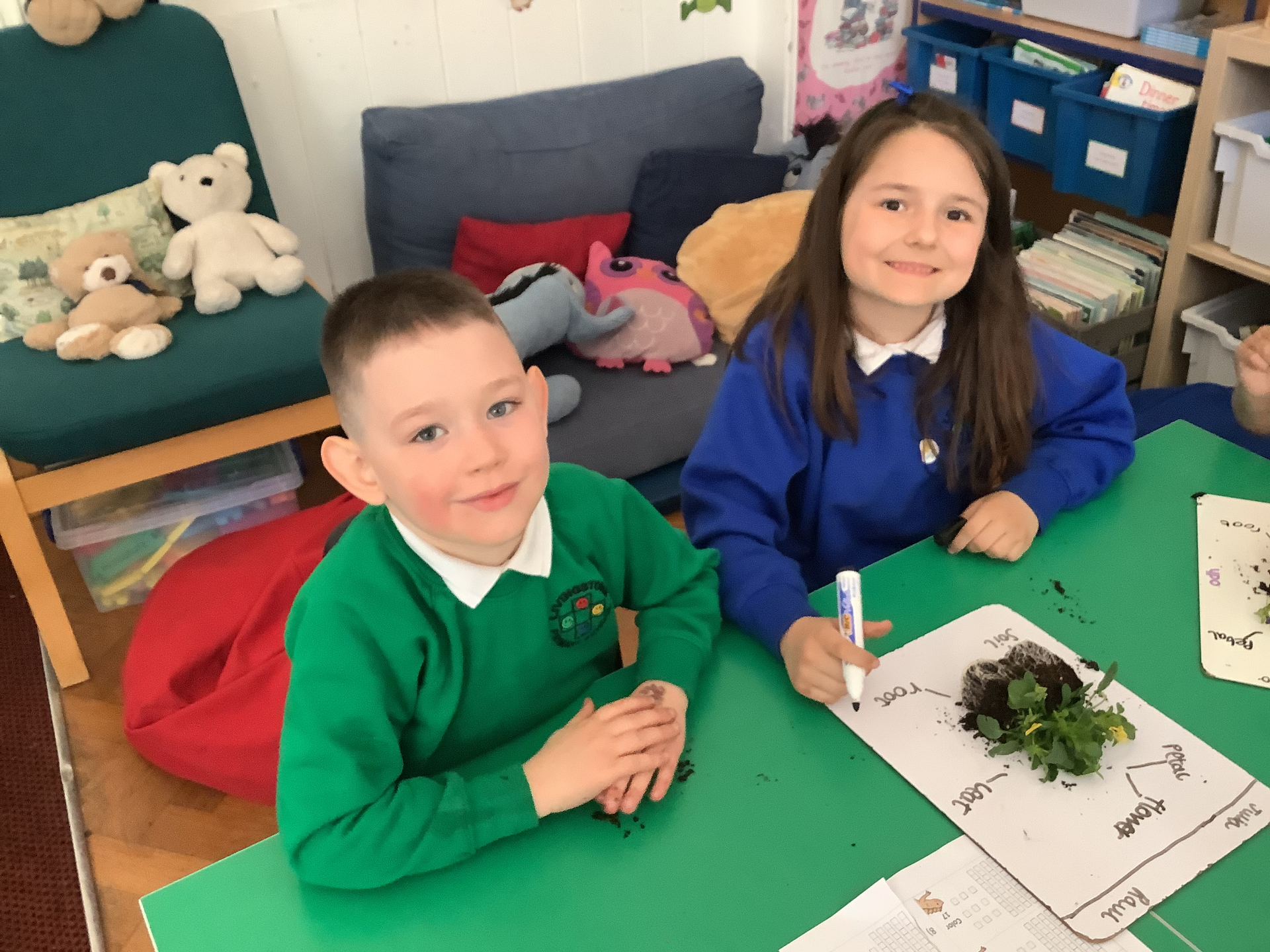 Labelling Plants in science 