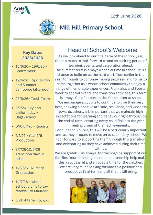 Newsletter 12 June 2026