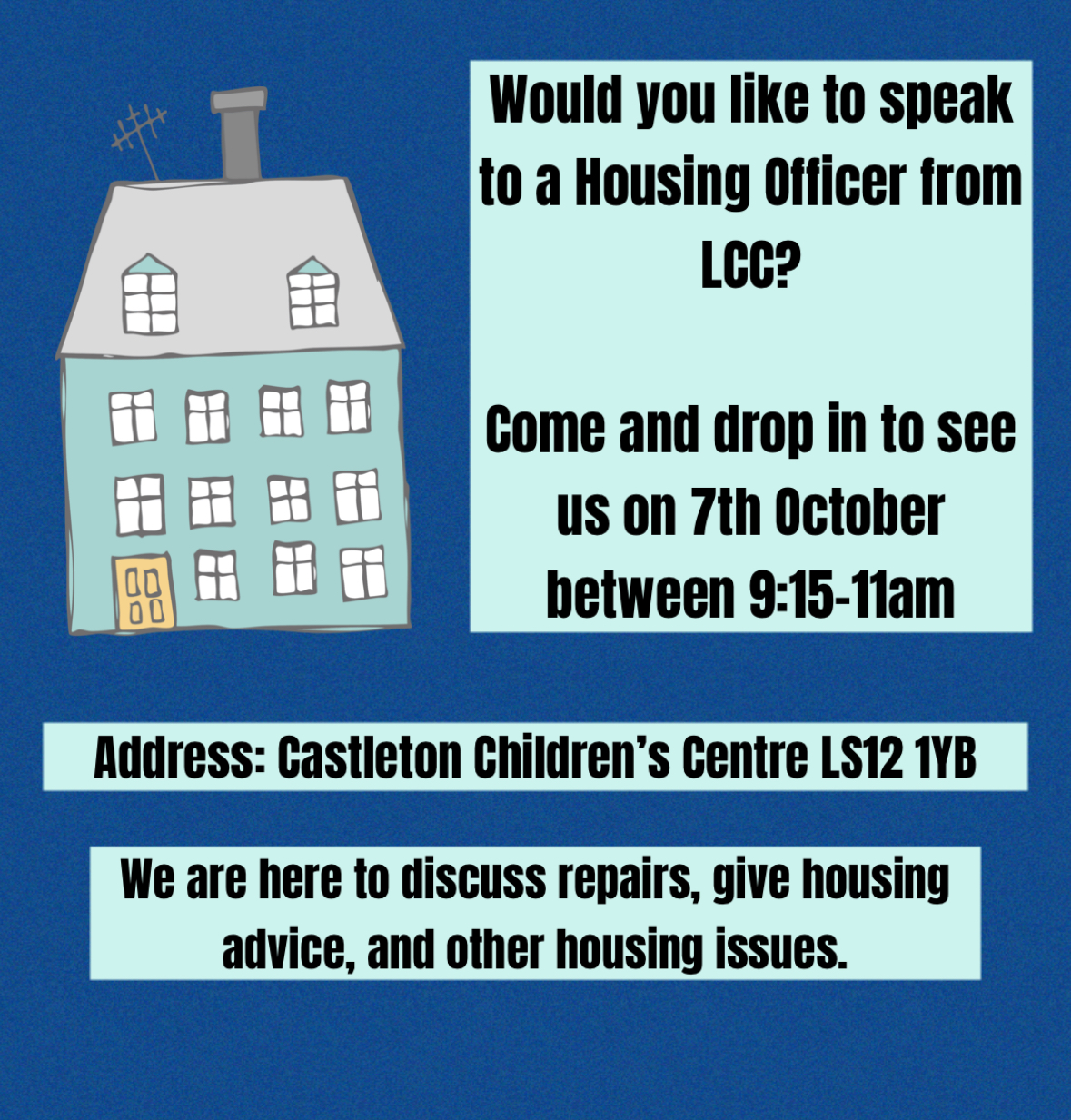 Leeds Housing Options Drop In 