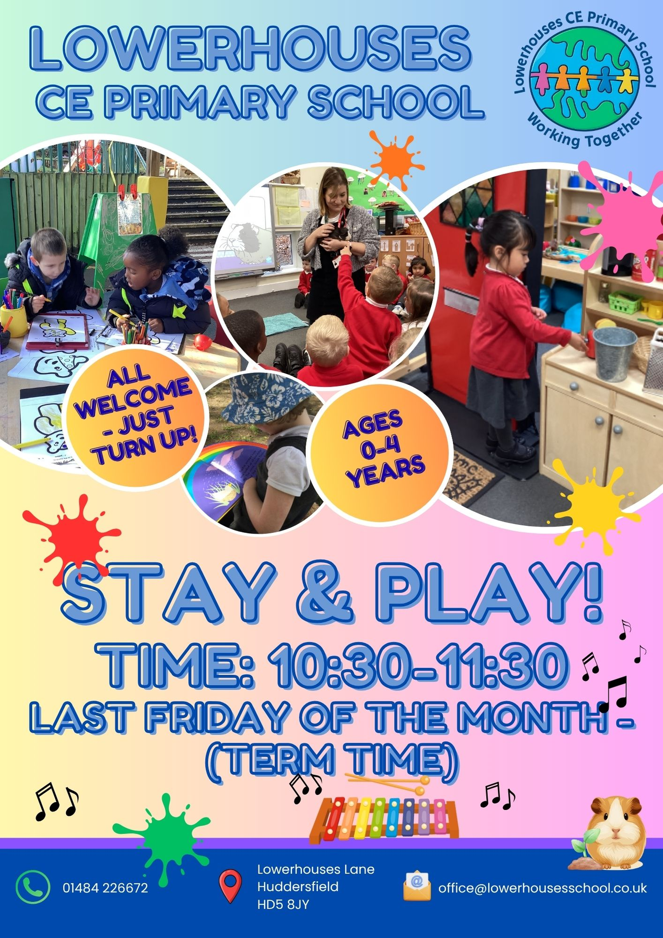 Join us on Friday for Stay & Play