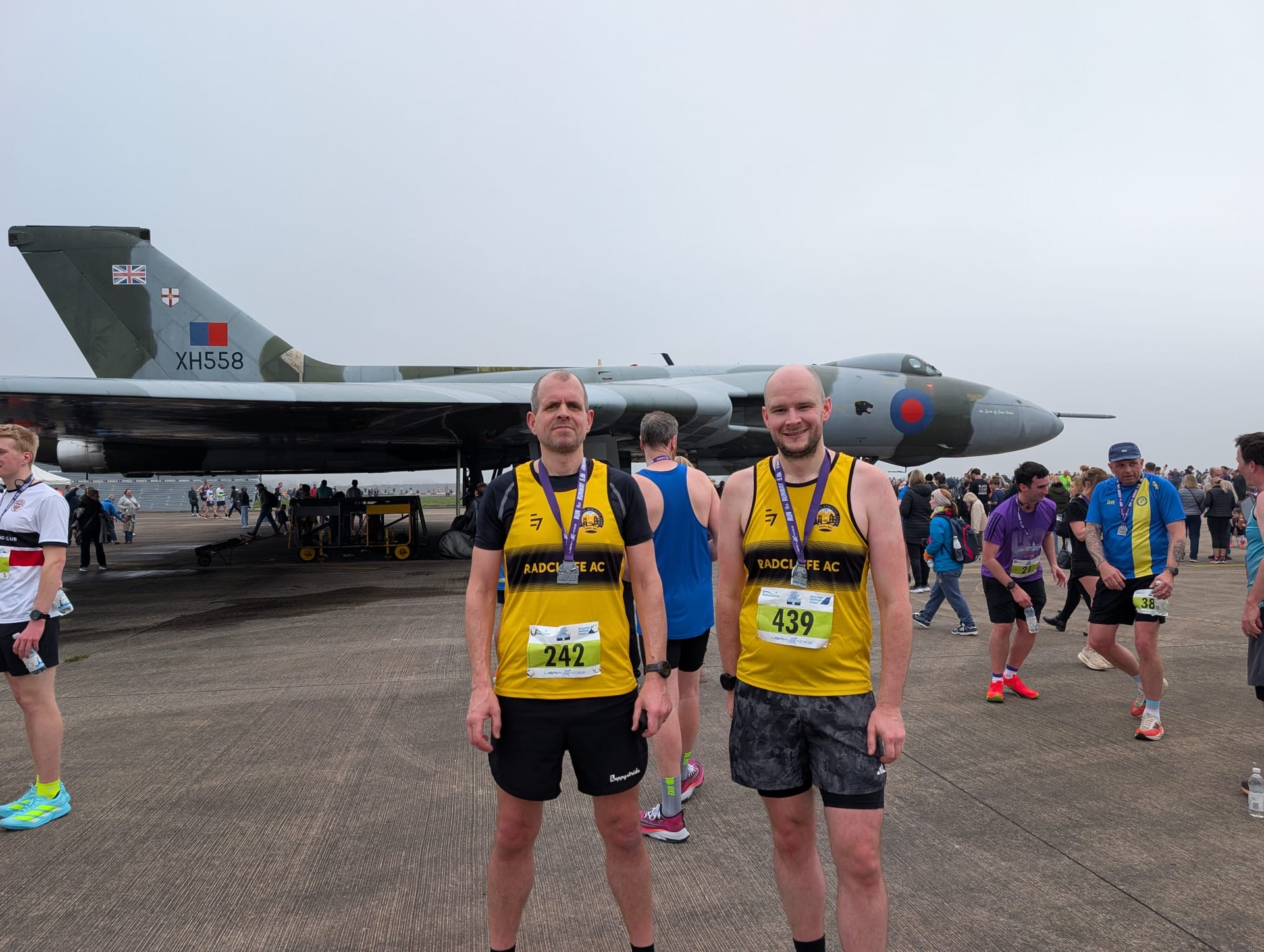 Two from Radcliffe AC Run the Runway in Doncaster