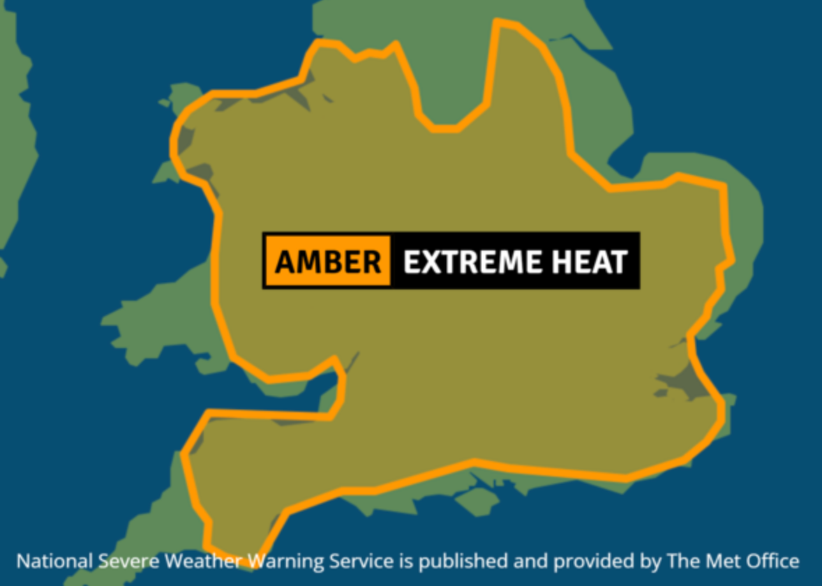 Amber Weather Warning - Early Collection Arrangements This Week