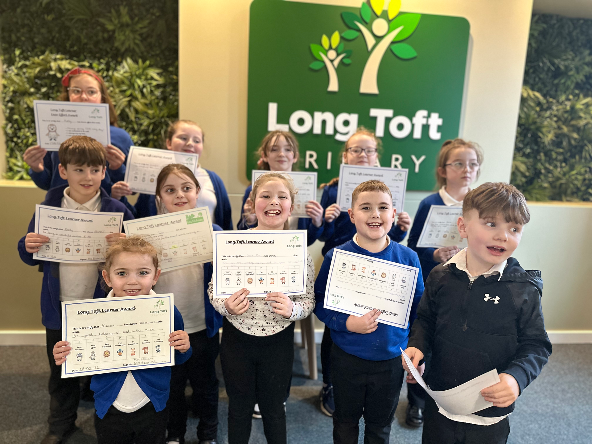 Celebration Assembly including Learner of the Week and WOW Travel Winners