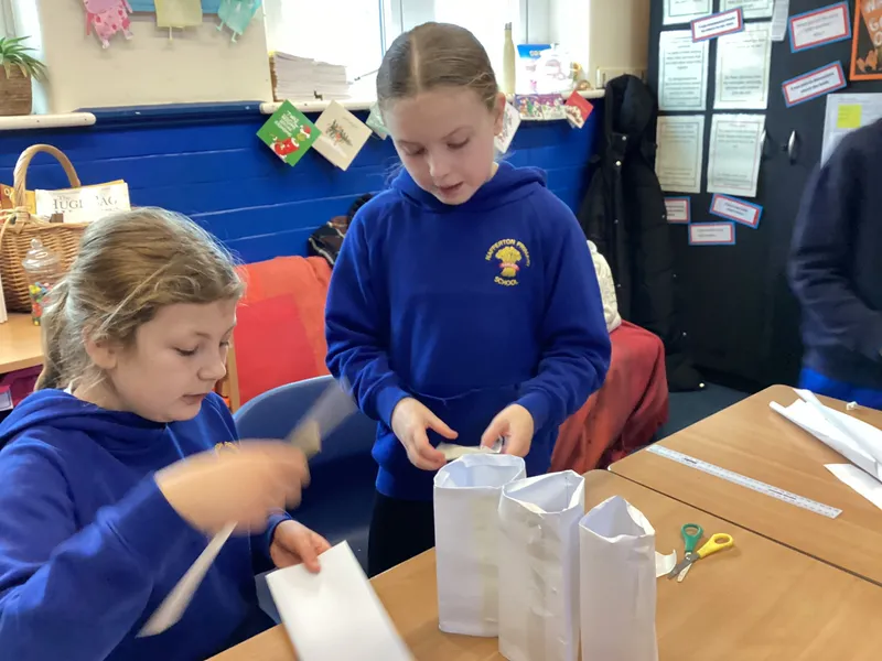 On Thursday we completed an investigation into creating structures to support weight. - image 7 On Thursday we completed an investigation into creating structures to support weight. - image 7